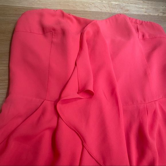 Orange Ruffle Romper - Picture 4 of 6